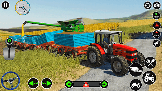 Screenshot 11 agrícola tractor 3d conductor android
