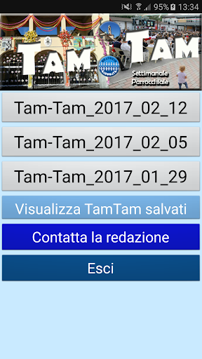 Android application TamTam screenshort