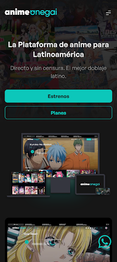 Android application Anime Onegai screenshort