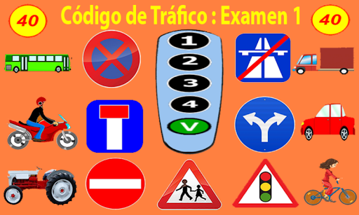 Código de Tráfico  Examen 1