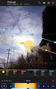 Sun Surveyor (Sonnenvermesser) Screenshot