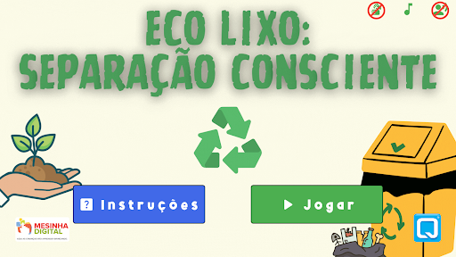 Android application Eco Lixo: Separação Consciente screenshort