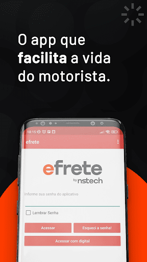 Android application efrete screenshort