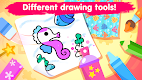 screenshot of Coloring games for kids age 2