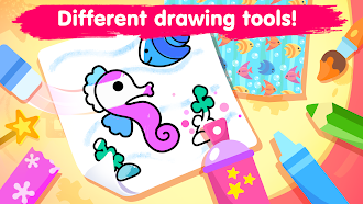 Game screenshot Coloring games for kids age 2 apk download