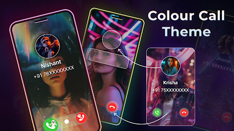 Color Phone Call Screen Themes poster 12