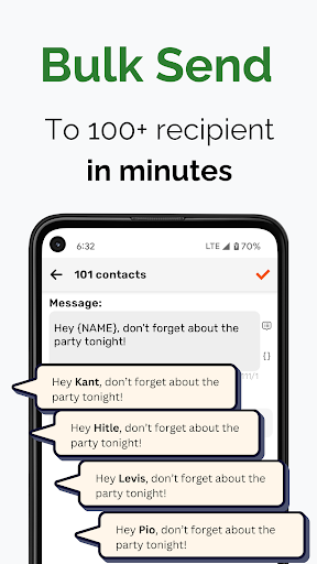 Auto Text: Bulk SMS Scheduler - Communication - apps