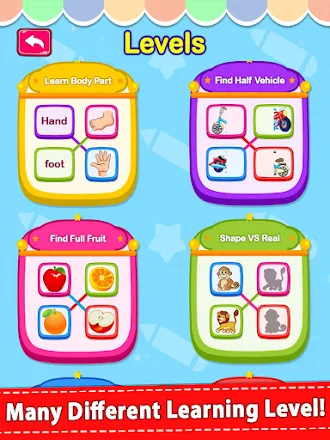 Game screenshot Toddler Matching Kids Learning hack