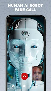 AI Robot Fake Video Call