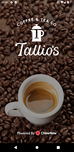 Android application Tallio's Coffee & Tea screenshort