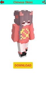 Chinese skins for minecraft