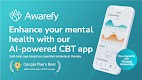 screenshot of Awarefy — CBT & AI Therapy