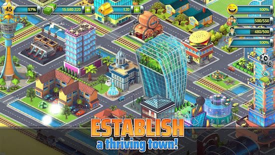 Town Building Games: Tropic City Construction Game screenshots 2