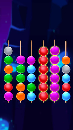 Android application Ball Sort Taiga - The Forest screenshort