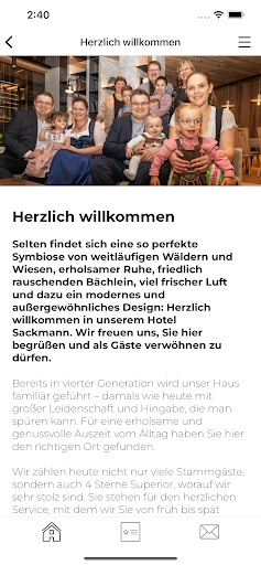 Sackmanns Genusswelten Screen 2
