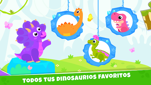 Screenshot 2 Niños juegos de dinosaurios android