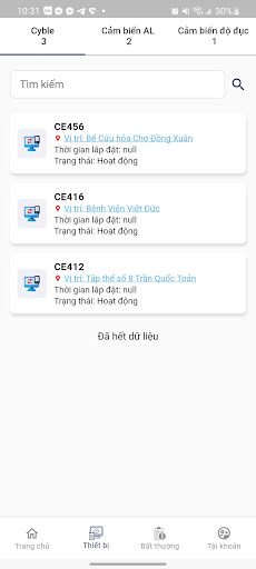 Smart Water Management IoT Screenshot