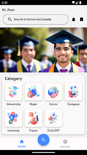 Android application College Canada screenshort
