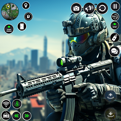 Sniper Assassin Shooting Games  Icon