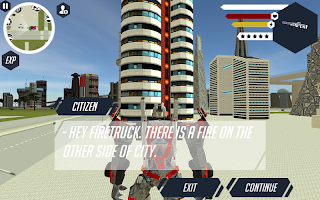 screenshot of Robot Firetruck
