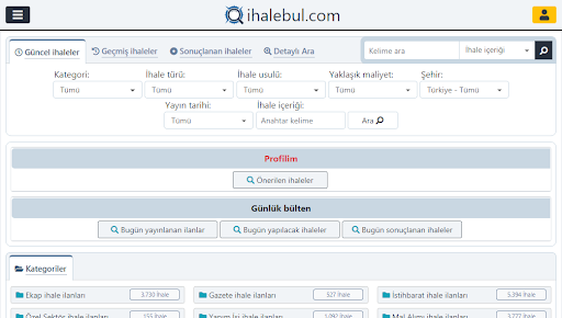 ihalebul.com Screen 3