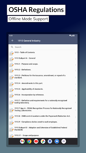 OSHA Safety Regulations Guide screenshot 6