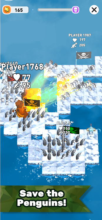 Penguin Island Raft Wars Ocean - 1.9.3 - (Android)