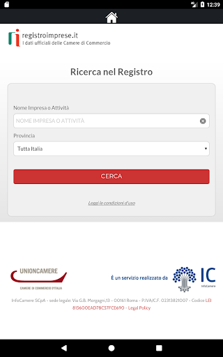 registroimprese.it Screenshot 4 - AppWisp.com