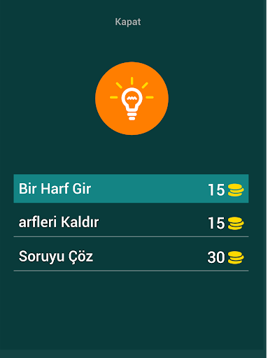 Futbol Terimleri Bilmece