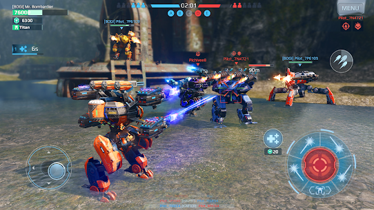 تحميل لعبة War Robots مهكرة 2023 3