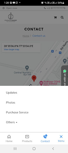 Android application Cairo screenshort