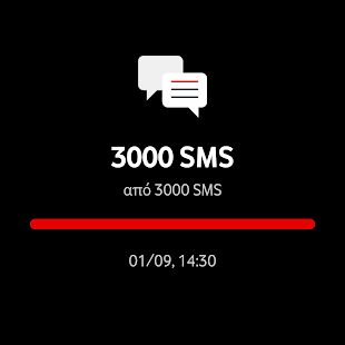 Capture d'écran de My Vodafone (GR)