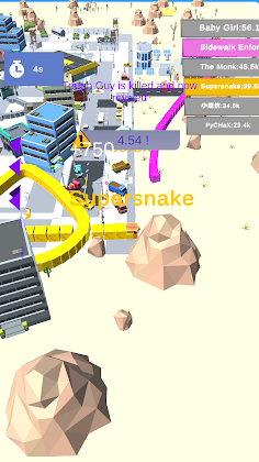 Surround.io - Snake 3D Slither - Screenshot 3