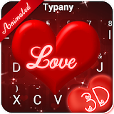I Love You 3D Theme&Emoji Keyboard icon