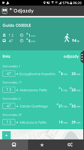 e-Odjazdy - transport na żywo Screen 2