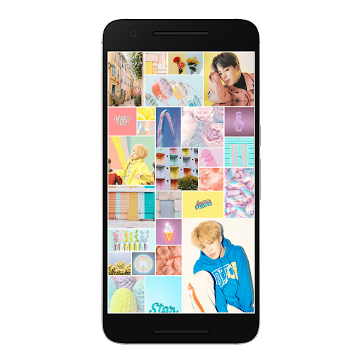 Android application BTS Jimin Wallpaper HD 4K screenshort