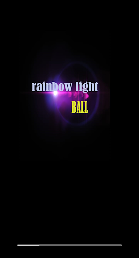 Android application Rainbow Light Ball screenshort