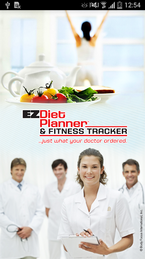 Android application EZDietPlanner Fitness Tracker screenshort