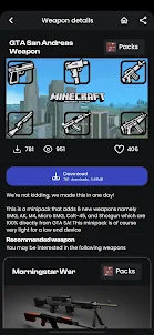 Gun mod minecraft - Weapon
