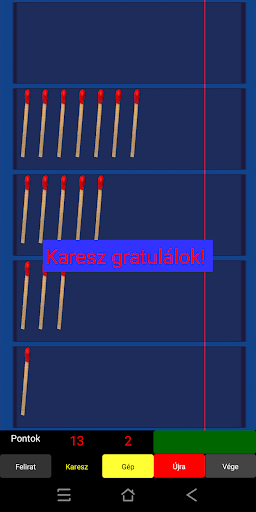 Logic game: NIM 2 Screen 2