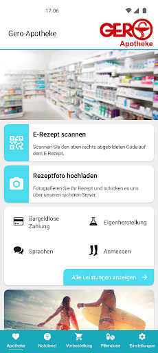 Android application Gero-Apotheke screenshort