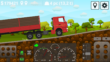 Mini Trucker - 2D offroad truck simulator 1.7.4 poster 7
