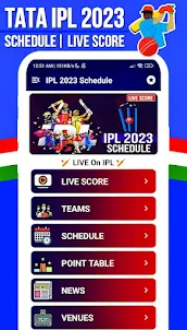 IPL 2023 Schedule & Live Score