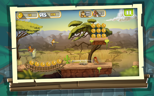 Banana Island : Bobo's Epic Tale Jungle Run Screenshot