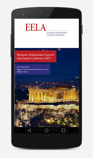 Android application EELA 2022 screenshort
