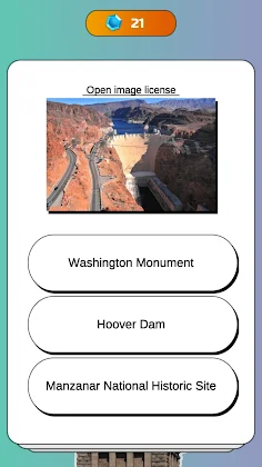 US Famous Landmarks Quiz - USA - Screenshot 3