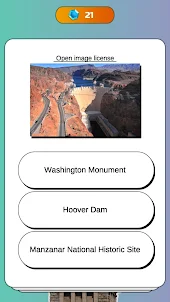 US Famous Landmarks Quiz - USA