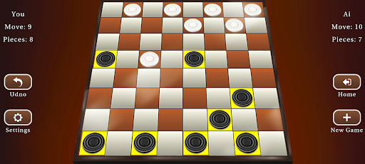 Checkers 3D Screen 3
