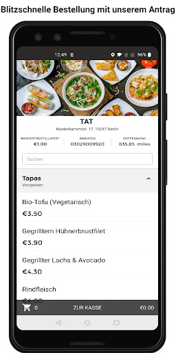 Android application TAT screenshort