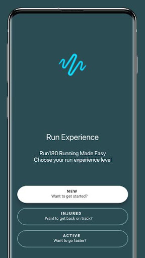 Android application Run180 screenshort